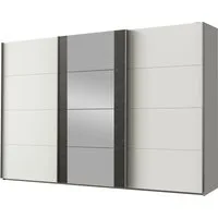 Wimex Schwebetürenschrank Bern Schiebetürenschrank Schrank mit zusätzlicher Innenausstattung, Garderobe