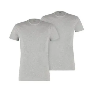 Puma - T-Shirt für Herren/Damen Unisex (2er-Pack) (Grau meliert)