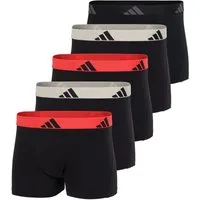 adidas Sportswear Trunk Active Flex Cotton (5er Pack) Multipack, elastisch, Logo-Bund, ohne Eingriff