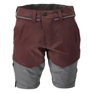MASCOT Herren Shorts CUSTOMIZED Bordeaux / Anthrazitgrau 46 - 22149-605-2289-24C46