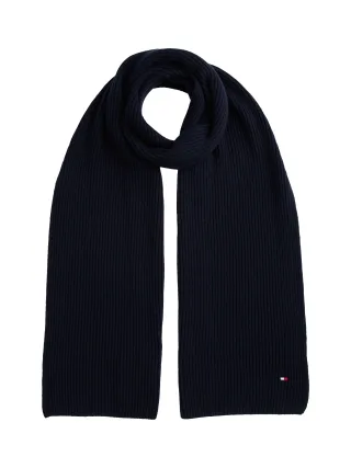TH FLAG PIMA COTTON CASH SCARF Space Blue - Gr. - OS