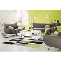 Home affaire Polstergarnitur Saltare elegant & komfortabel, 3-2-1, bequem, Designfuß, (3-tlg)
