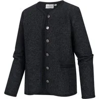 Nübler Trachtenstrickjacke Walkjacke Sina in Dunkelblau von Nübler