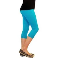 SYS Caprileggings Mädchen Kinder Leggings Leggins Capri 3/4 Spitze Hose kurz Baumwolle