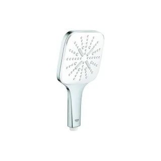 Grohe Rainshower Handbrause 26582LS0 moon white, 3 Strahlarten, mit Durchflussbegrenzer 9,5 l/min