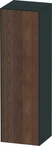 Duravit White Tulip Halbhochschrank Amerikanischer Nussbaum & Graphit Matt & Seidenmatt 400x360x1320 WT1332L7758