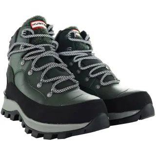 Hunter Explorer Herrenstiefel in Grün/Schwarz