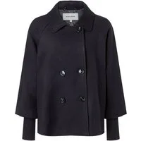 MORE&MORE Steppjacke stylishe A-Shape-Caban-Jacke