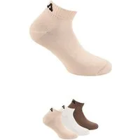 Fila Kurzsocken UNISEX INVISIBLE PLAIN SOCKS (3-Paar) mit Logostickerei