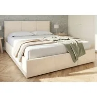 Home Collective Polsterbett Bett Doppelbett Bettgestell mit Lattenrost & Stauraum, mehrere Größen (Größen: 120x200 140x200 160x200 180x200, samtweicher Veloursstoff, in Europa hergestellt), Bettkasten, flexibler Lattenrost mit Härtegradeinstellung Cr