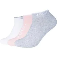 JOOP! Sneakersocken 3er Pack 3er Pack gekämmte, superglatte Baumwolle für angenehmes Tragegefühl