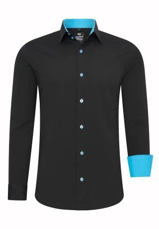 Business Hemd S - 6XL Slim Fit Premium Cotton-Stretch