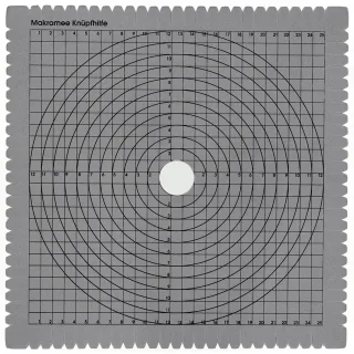 Makramee-Board, 29 x 29 cm