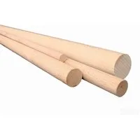 Nobby Vogelkäfig Sitzstange-Rundholz aus Buche, 1m, 12mm