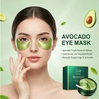 Montegoni Augenpads Anti Aging, Beruhigende Augenmaske gegen Augenringe und Schwellungen, 60-tlg., Lindert Müdigkeit, Reduziert Schwellungen, Anti Aging Augenpflege Pads gegen Falten,Augenmaske AntiFalten Wirkung