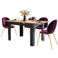 Newroom Esstisch Wildeiche 125 cm