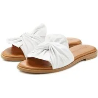 LASCANA Mule, Sandale, offener Schuh, Sommerschuh, Pantolette aus Leder