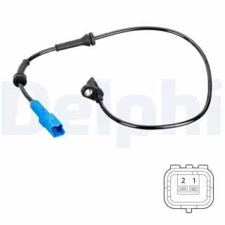 Delphi ABS-Sensor hinten Citroen C3 Ds3