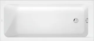 Duravit D-Code Badewanne, 1600x700mm, Innentief. 450 700669000000000