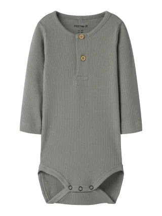 NAME IT - NBMKAB LS BODY NOOS Shadow - Gr. - 56