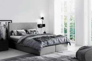 Boxspringbett Schlafzimmerbett SERGIO 140x200cm