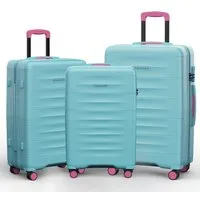 Abistab Hartschalen-Trolley Hartschalenkoffer Mariner Leicht Reisekoffer, 4 Rollen, Trolley S/M/L/Sets mit 360° Rollen & Zahlenschloss