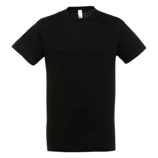 SOLS - "Regent" T-Shirt für Herren/Damen Unisex (Schwarz)