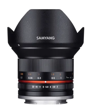 Samyang 12mm 1:2.0 NCS CS [für Sony E] schwarz