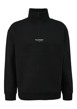 qs - Sweatshirt schwarz - Gr. - M