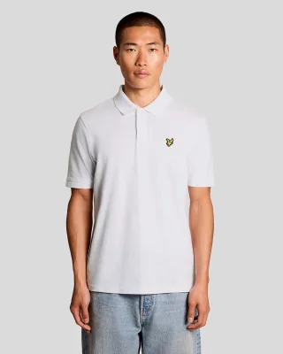 Jacquard-Besatz Polohemd