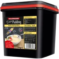 NAARMANN Süßigkeit, Naarmann Vanille Pudding mit Sahne verfeinert servierfertig 5000g