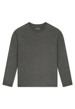 SCHIESSER - Sweatshirt dunkelgrau-gem. - Gr. - 48