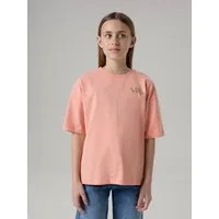 Name It Kurzarmshirt NKFKALI SS RLX TOP PS NOOS Baumwolle, mit Rückenprint und Glitzer