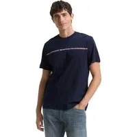 TOM TAILOR T-Shirt mit Logofrontprint