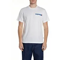 Replay T-Shirt mit Racing-Print