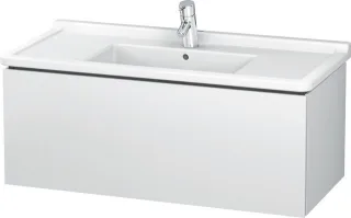 Duravit L-Cube Waschtischunterbau wandhängend Weiß Matt 1020x469x408 mm - LC616601818 LC616601818