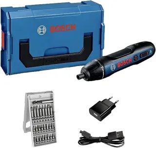 Bosch Professional GO [inkl. L-Boxx 15Ah Akku Ladegerät] blau/schwarz