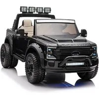 Elektro-Kinderauto Elektro Kinderauto "Ford Super Duty" -lizenziert- 4 Motoren - schwarz