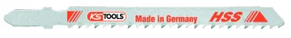 KS Tools Stichsägeblatt, HSS, 100mm, 3mm, T127D, 5er Pack - 129.3118