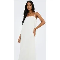 JDY Maxikleid JDYTHEISJAZ LIFE S/L MAXI DRESS WVN NOOS Baumwolle, regular fit, Musselin Qualität
