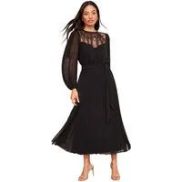 Friends Like These Midikleid Friends Like These Midikleid aus Chiffon, Regular (1-tlg)