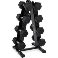 MSports® Kurzhantel Rack mit 300kg Belastbarkeit Hantelständer Hantelablage