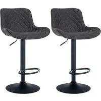 CLP Barhocker Minosa (Set, 2er), um 360° drehbar und höhenverstellbar