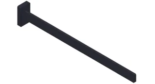 Giese Handtchhalter starr scharz matt, 91672-14 91672-14