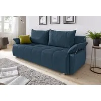 COLLECTION AB Schlafsofa Funtastic, B: 212 cm, Liegel. 145x187 cm, Bettfunktion, Bettkasten, Armteilverstellung & 1 Zierkissen, Federkern