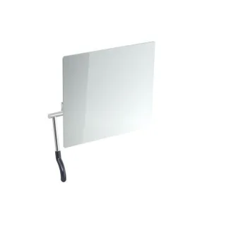Hewi Kippspiegel 802.01.100L92 725x741x73mm, Hebel links, anthrazitgrau