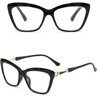 PACIEA Lesebrille Damen Cat Eye Anti Blaulicht Computer Gaming Schutz