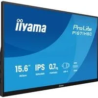 P1671HSC-B1, LED-Monitor 39.5 cm (15.6 Zoll), schwarz (matt), Portabler Monitor mit USB-C-Dock, Lautsprechern und Lederhülle