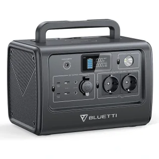 [EU Direct]BLUETTI EB70 Portable Power Station 716Wh 1000W 32000mAh LiFePO4 Solar Generator with 2*1000W AC Outputs and