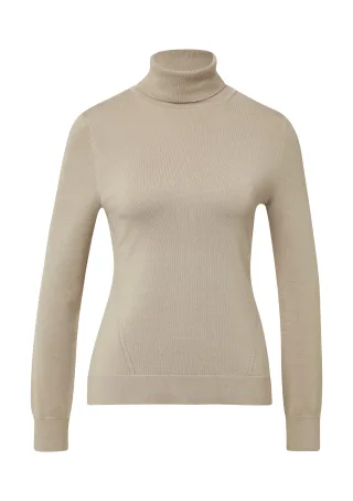 comma - Strickpullover beige - Gr. - 44